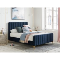 Ashworths Bed 200 (Midnight Blue) 
