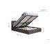 Berlin Ottoman Bed Frame (Grey Linen) 