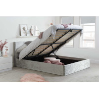 Berlin Ottoman Bed Frame (Steel Crush) 