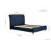 Brompton Bed Frame (Midnight Blue) 