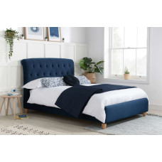 Brompton Bed Frame (Midnight Blue) 