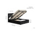 Hannover Ottoman Bed (Black Crush) 