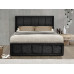 Hannover Ottoman Bed (Black Crush) 
