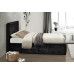 Hannover Ottoman Bed (Black Crush) 