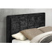 Hannover Ottoman Bed (Black Crush) 