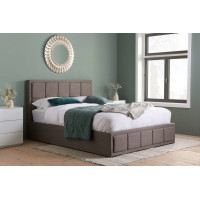 Hannover Ottoman Bed (Grey Linen)