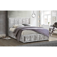 Hannover Ottoman Bed (Steel Crush) 