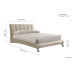 Hemlock Bed (Warm Stone)