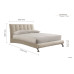 Hemlock Bed (Warm Stone)