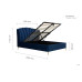 Lottie Ottoman Bed (Midnight Blue)
