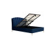 Lottie Ottoman Bed (Midnight Blue)