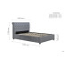 Marlow Bed (Grey)