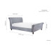 Opulence Bed (Grey)