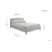 Otley Bed (Dove Grey)