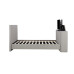 Plaza TV Bed (Grey)