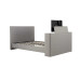 Plaza TV Bed (Grey)