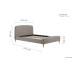 Quebec Bed (Grey)
