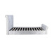 Sienna Side Ottoman Bed (Silver Crush)