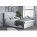 Sienna Side Ottoman Bed (Silver Crush)
