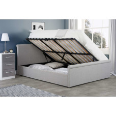 Stratus Side Ottoman Bed (Grey)