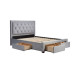 Woodbury Bed (Grey)