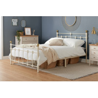 Atlas Bed Frame (Cream) 