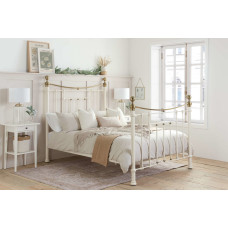 Bronte Bed Frame (Cream)