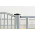 Corfu Bunk Bed Frame (Silver)