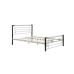 Faro Bed (Black & Silver)