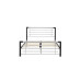 Faro Bed (Black & Silver)