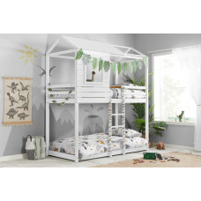 Adventure Bunk Bed (White) 