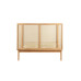 Astrid Rattan Bed Frame (Oak)