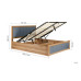 Belmont Ottoman Bed (Oak) 