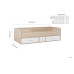 Camden Cabin Bed (White)