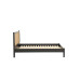 Croxley Rattan Bed (Black)