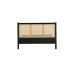 Croxley Rattan Bed (Black)