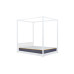 Darwin Four Poster Bed Frame (White)
