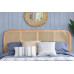 Elina Rattan Bed (Oak)