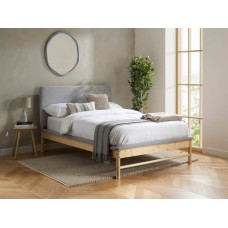 Ezra Bed (Grey & Oak)