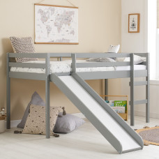 Frankie Mid Sleeper with Slide (Grey)