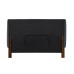 Halfden Bed (Dark Wood & Grey)