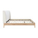 Halfden Bed (Light Wood & White)