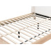 Halfden Bed (Light Wood & White)