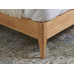 Halfden Bed (Light Wood & White)