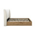 Halfden Ottoman Bed (Light Wood & White)