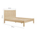 Herringford Bed (Oak)