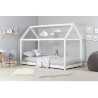 House Bed (White) 