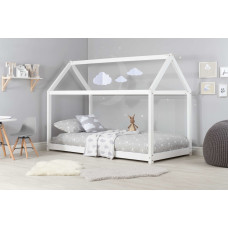 House Bed (White) 