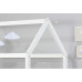 House Bed (White) 