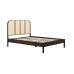 Margot Rattan Bed (Black)